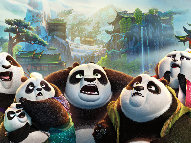 Sfondi Kung Fu Panda 3 800x600