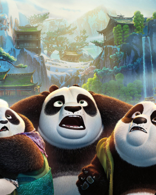 Kung Fu Panda 3 sfondi gratuiti per iPhone 6 Plus