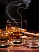 Fondo de pantalla Whisky & Cigar 132x176