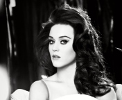Das Katy Perry Black And White Wallpaper 176x144