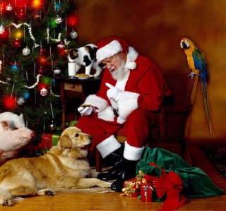 Christmas Santa Claus - Obrázkek zdarma pro Samsung E1150