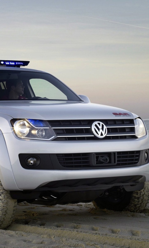 Screenshot №1 pro téma Volkswagen Pickup Concept 480x800