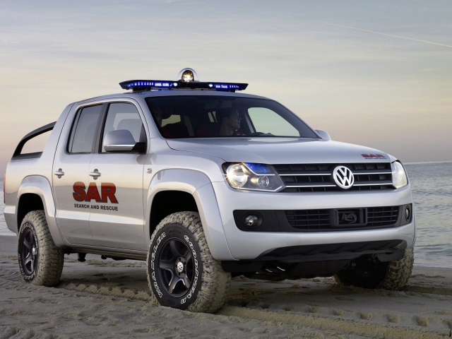 Das Volkswagen Pickup Concept Wallpaper 640x480