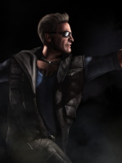 Das Johnny Cage Mortal Kombat 10 Wallpaper 240x320