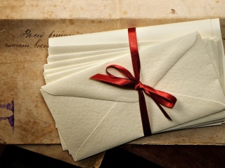Обои Vintage Envelopes 320x240
