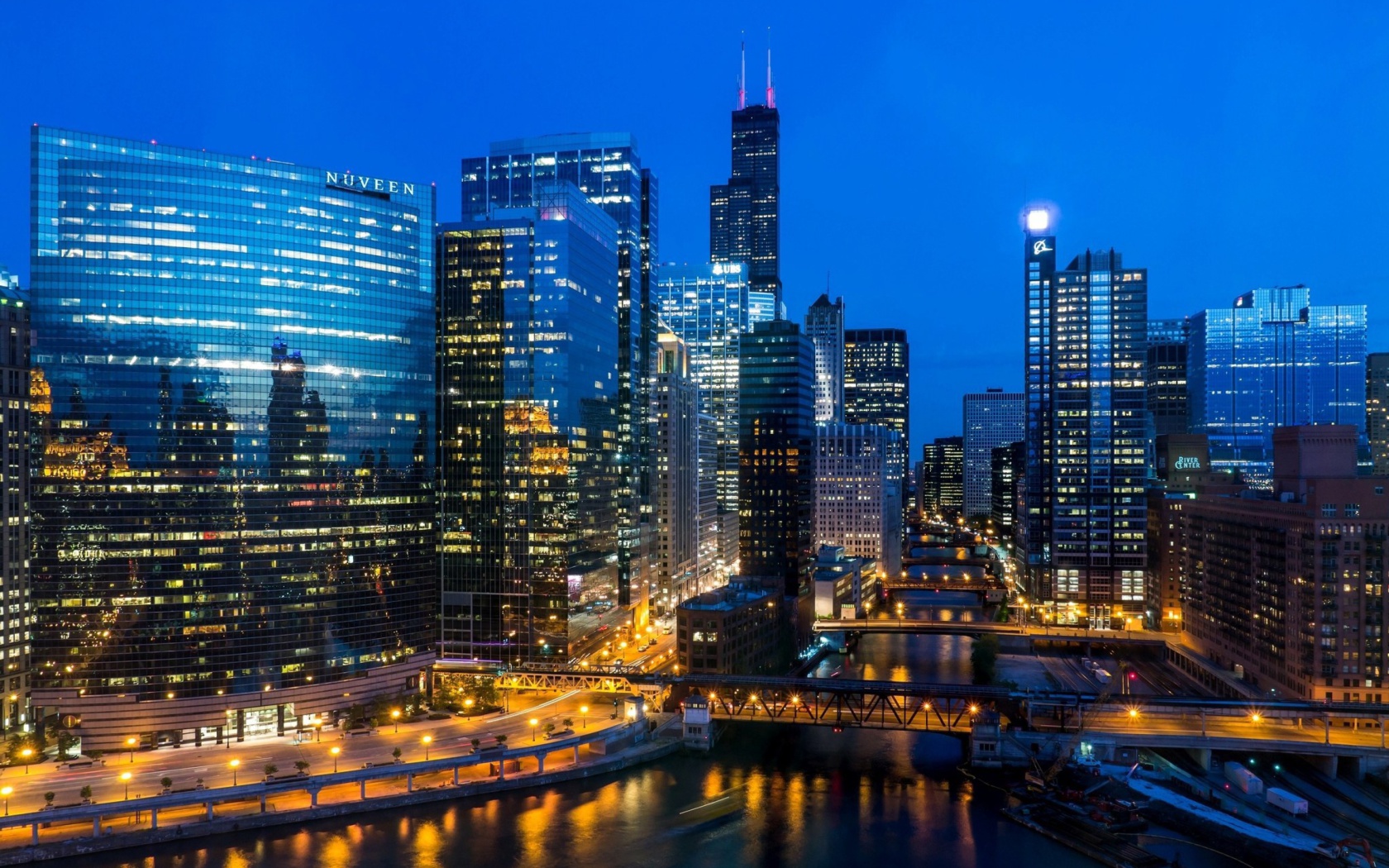 Sfondi Snapchat Willis Tower in Chicago 1680x1050