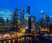 Fondo de pantalla Snapchat Willis Tower in Chicago 176x144