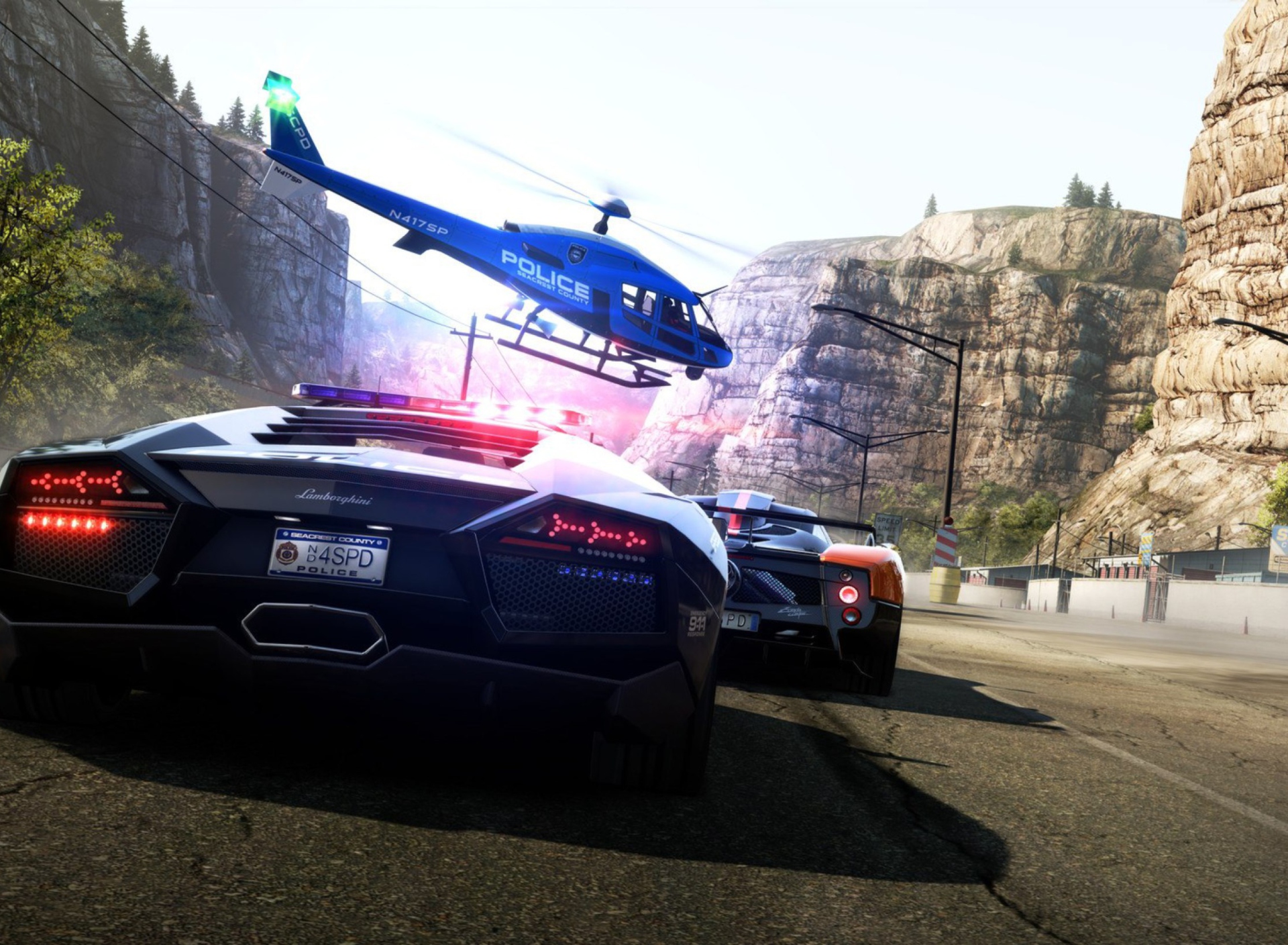 Screenshot №1 pro téma Need for Speed: Hot Pursuit 1920x1408