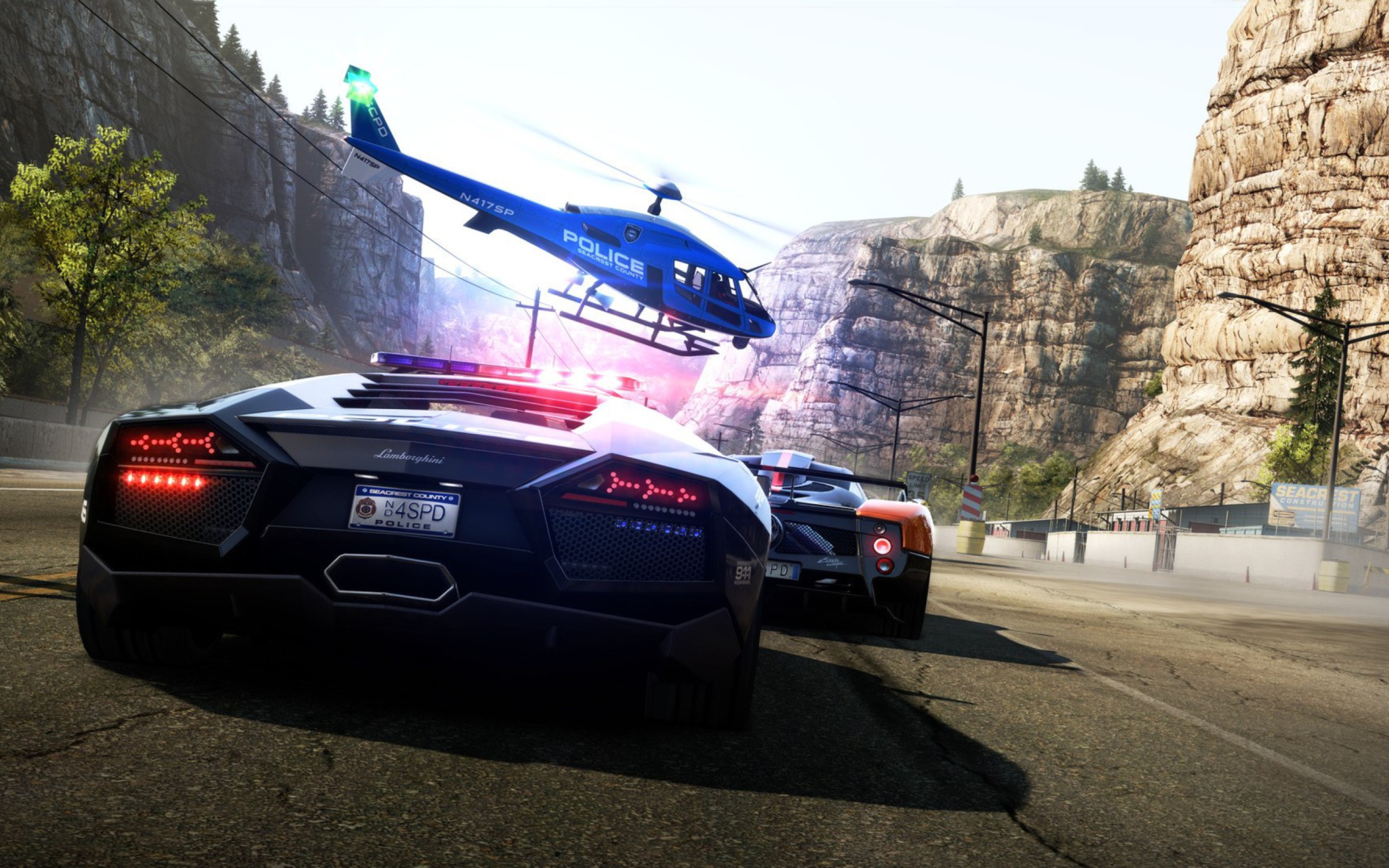 Fondo de pantalla Need for Speed: Hot Pursuit 2560x1600