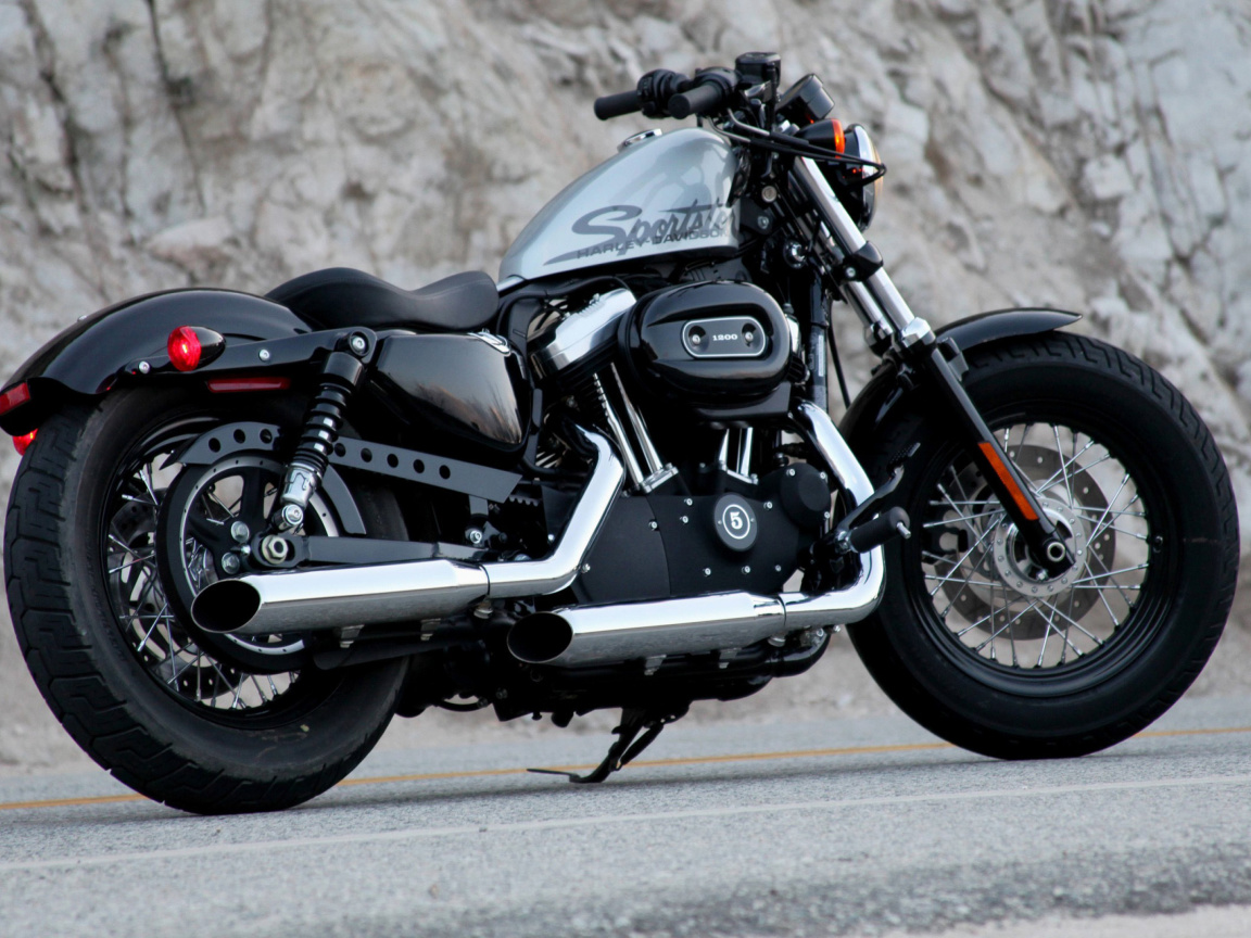 Das Harley Davidson Sportster 1200 Wallpaper 1152x864