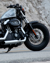 Das Harley Davidson Sportster 1200 Wallpaper 176x220