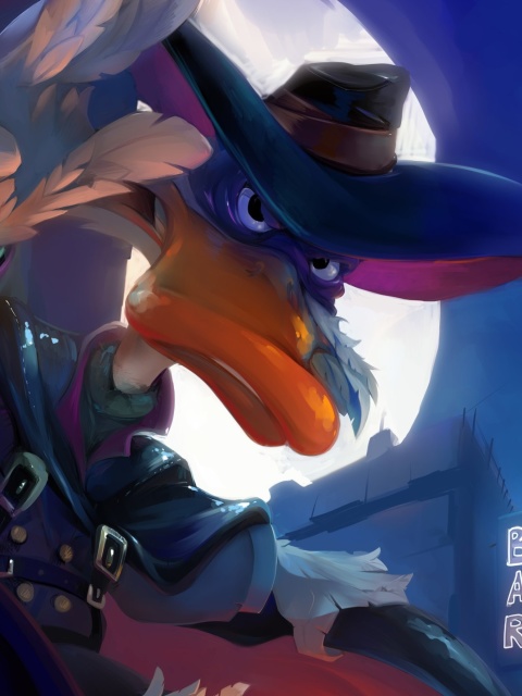 Darkwing Duck TV Series wallpaper 480x640