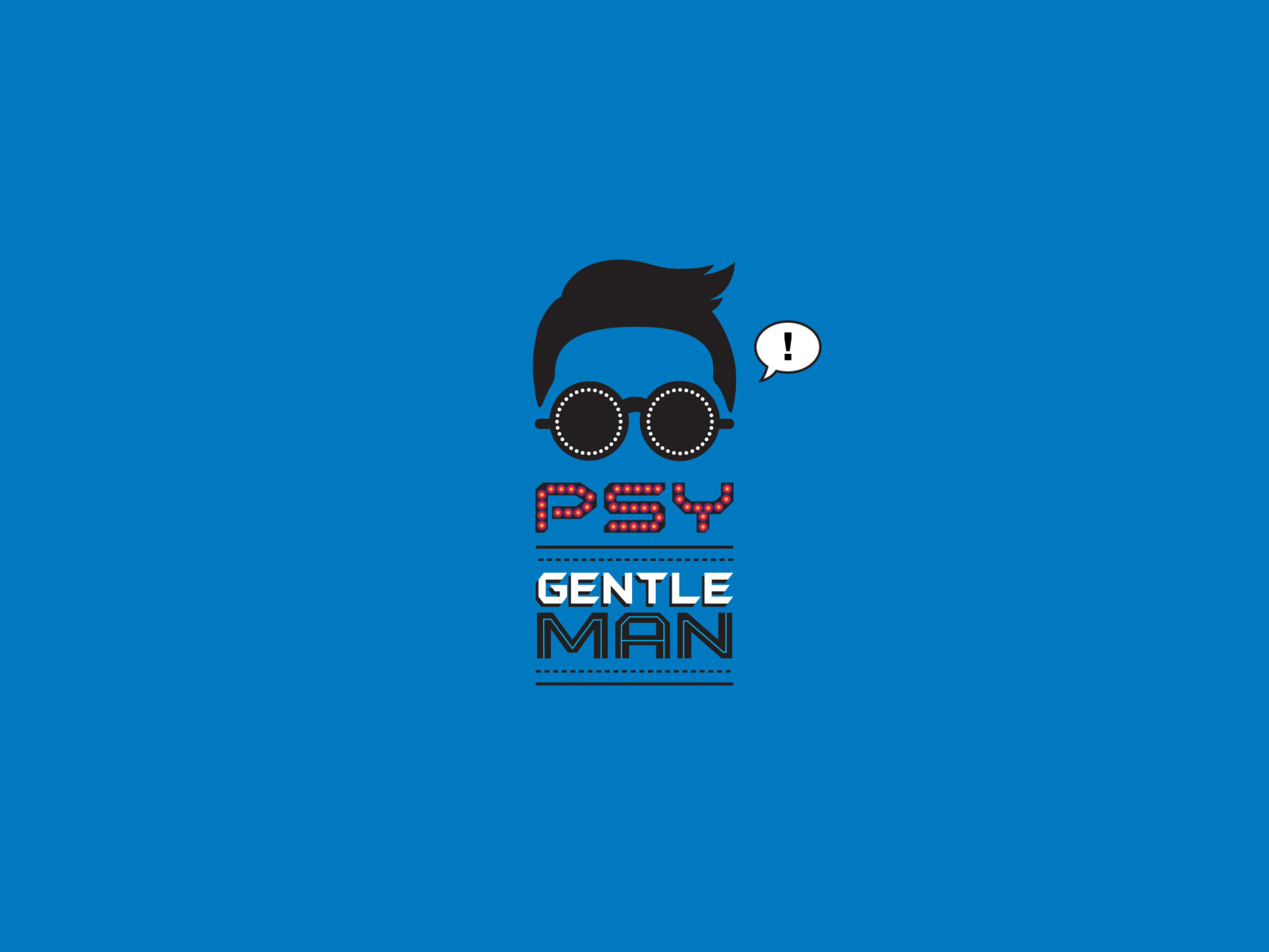 Fondo de pantalla Psy - Gentleman 1600x1200