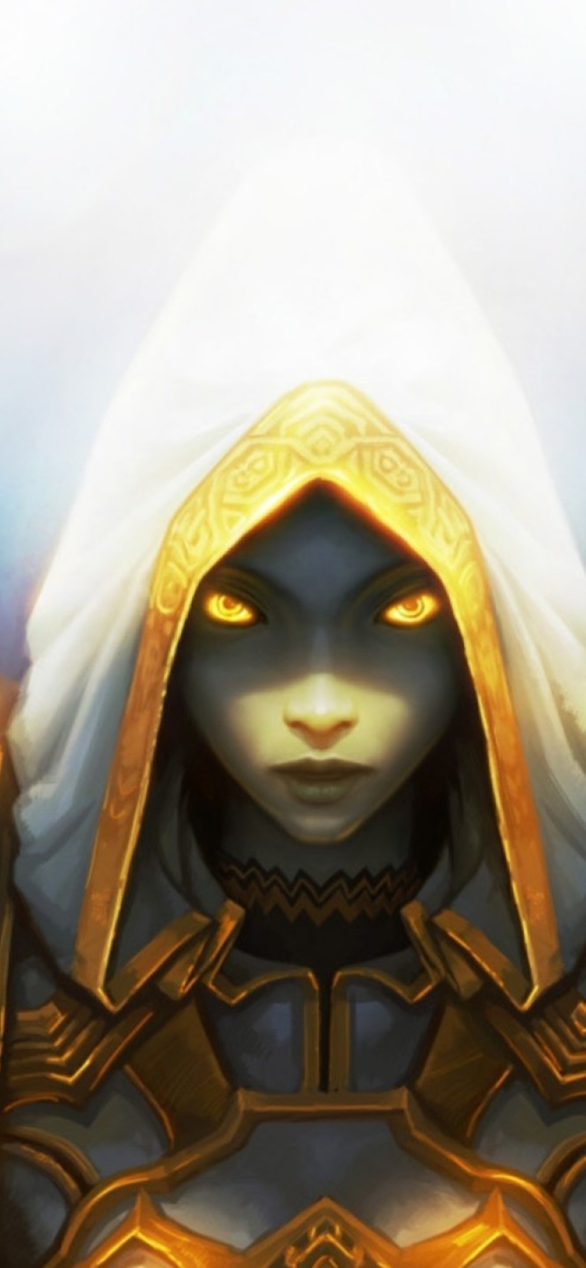 Обои Priest, World of Warcraft 1170x2532