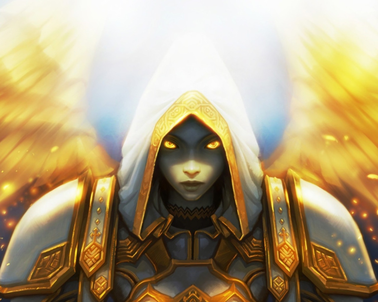 Обои Priest, World of Warcraft 1280x1024