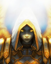 Das Priest, World of Warcraft Wallpaper 176x220