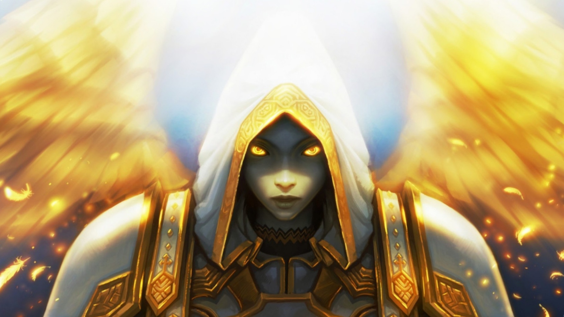 Обои Priest, World of Warcraft 1920x1080