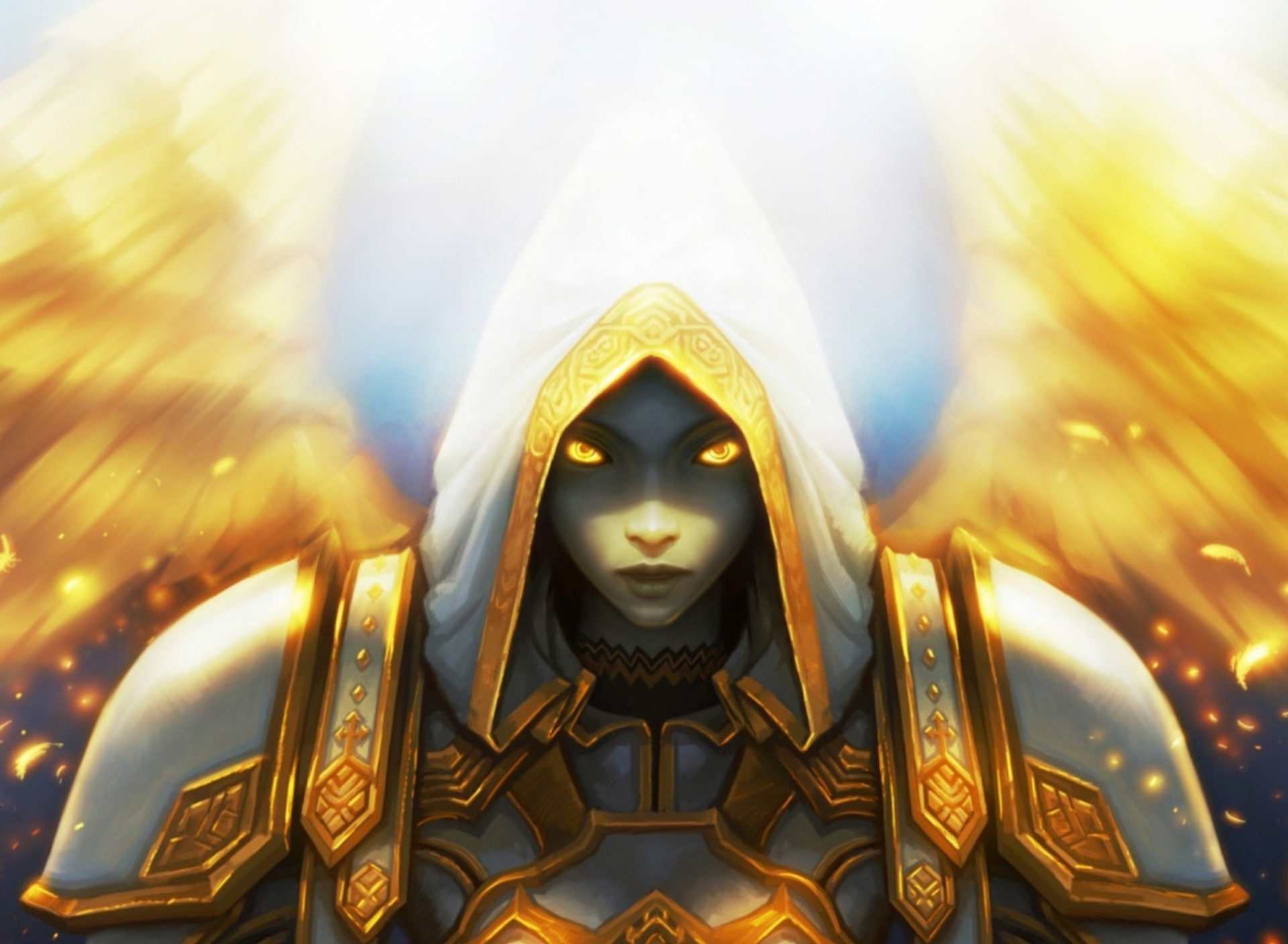 Fondo de pantalla Priest, World of Warcraft 1920x1408