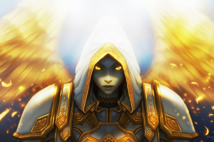 Fondo de pantalla Priest, World of Warcraft