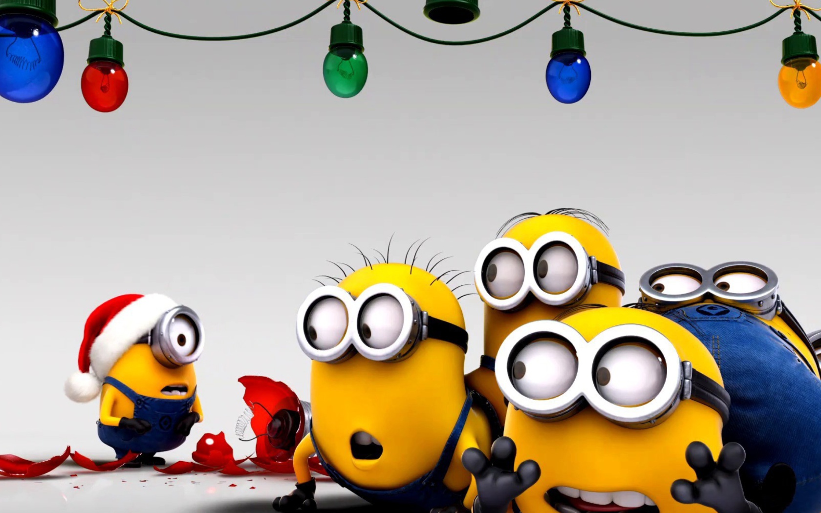 Screenshot №1 pro téma Despicable Me New Year 1680x1050