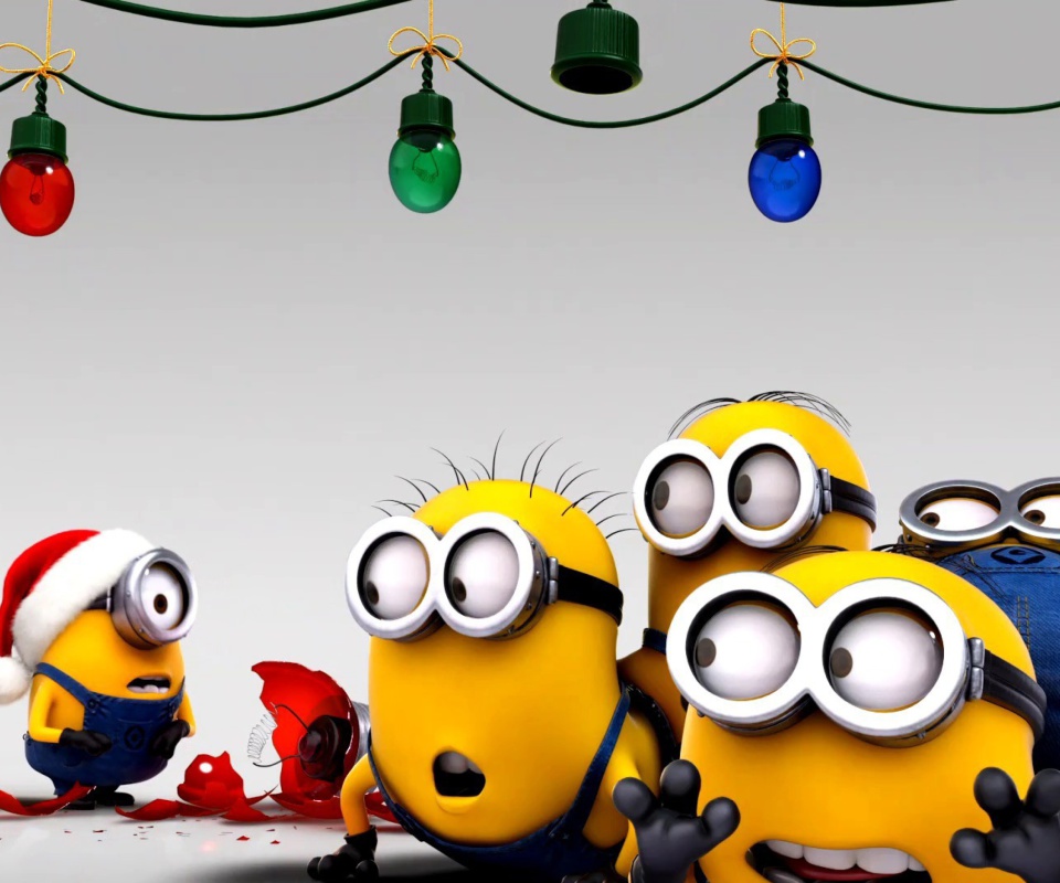 Screenshot №1 pro téma Despicable Me New Year 960x800