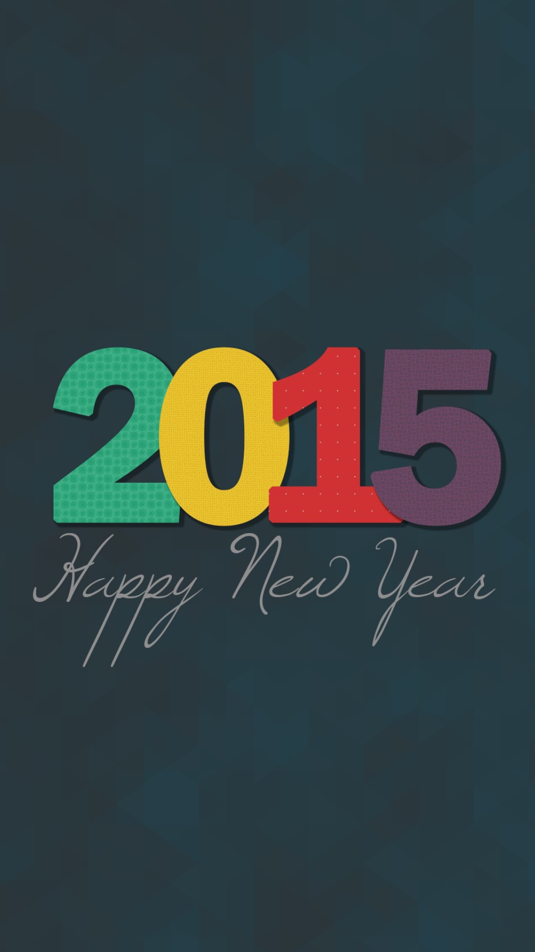 Sfondi Happy New Year 2015 1080x1920