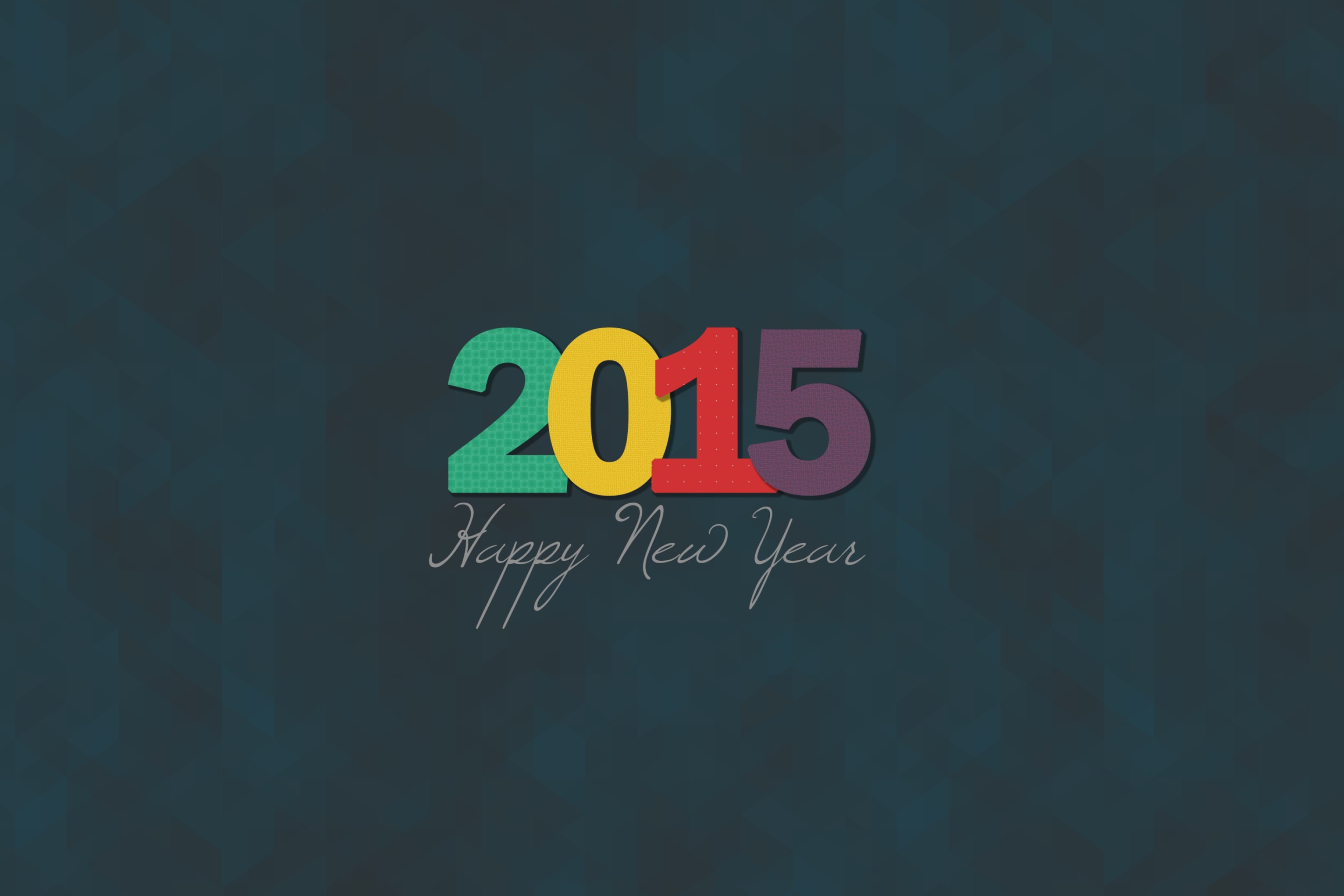 Обои Happy New Year 2015 2880x1920