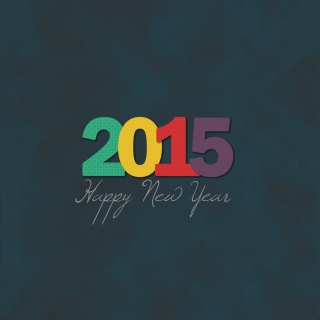 Happy New Year 2015 sfondi gratuiti per iPad mini