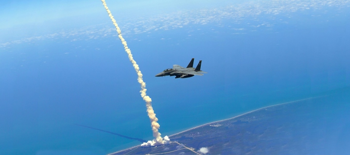 F-15 Eagle wallpaper 720x320