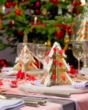 Christmas Table Decorations Ideas wallpaper 128x160