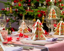 Screenshot №1 pro téma Christmas Table Decorations Ideas 220x176