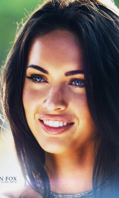Megan Fox Portrait screenshot #1 240x400