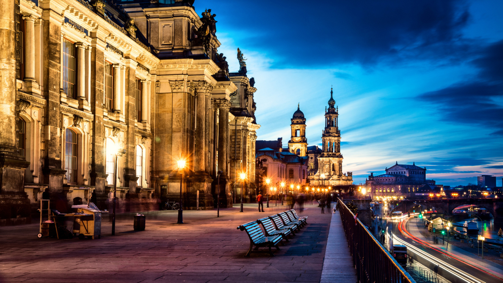 Sfondi Altstadt, Dresden, Germany 1600x900