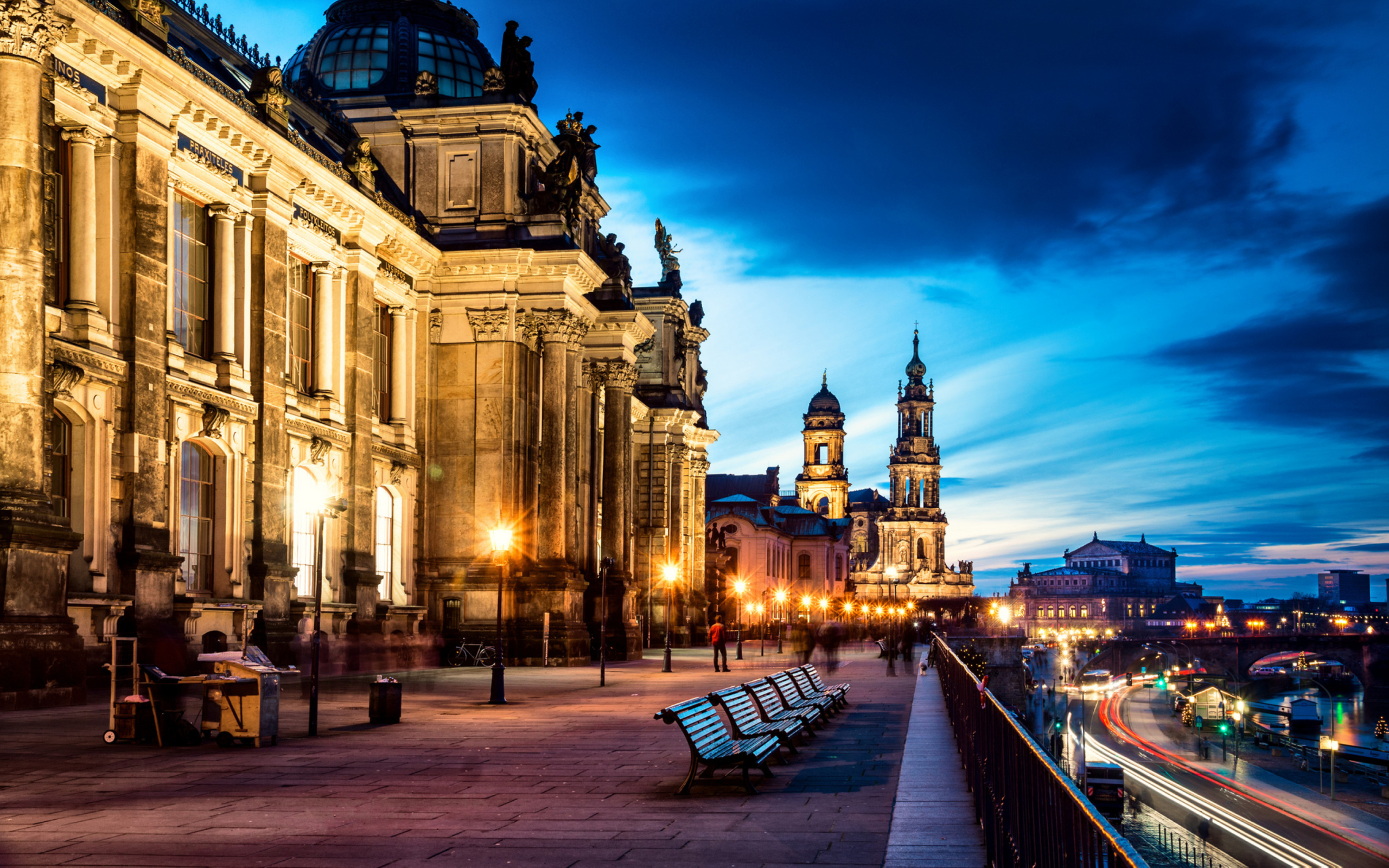 Fondo de pantalla Altstadt, Dresden, Germany 2560x1600