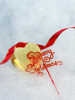 Das Merry Christmas Wallpaper 240x320