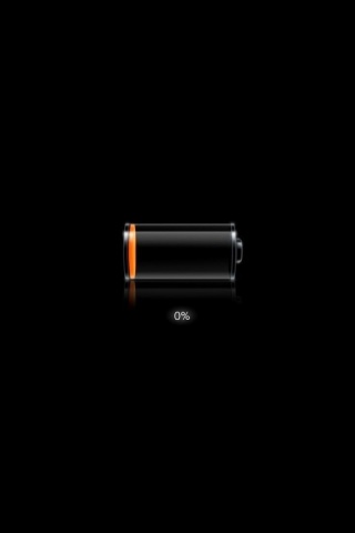 Das Battery Charge Wallpaper 320x480