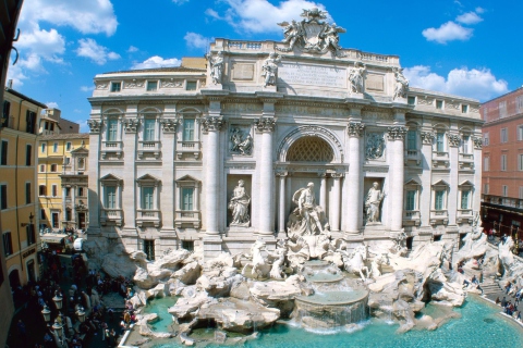 Das Trevi Fountain - Rome Italy Wallpaper 480x320