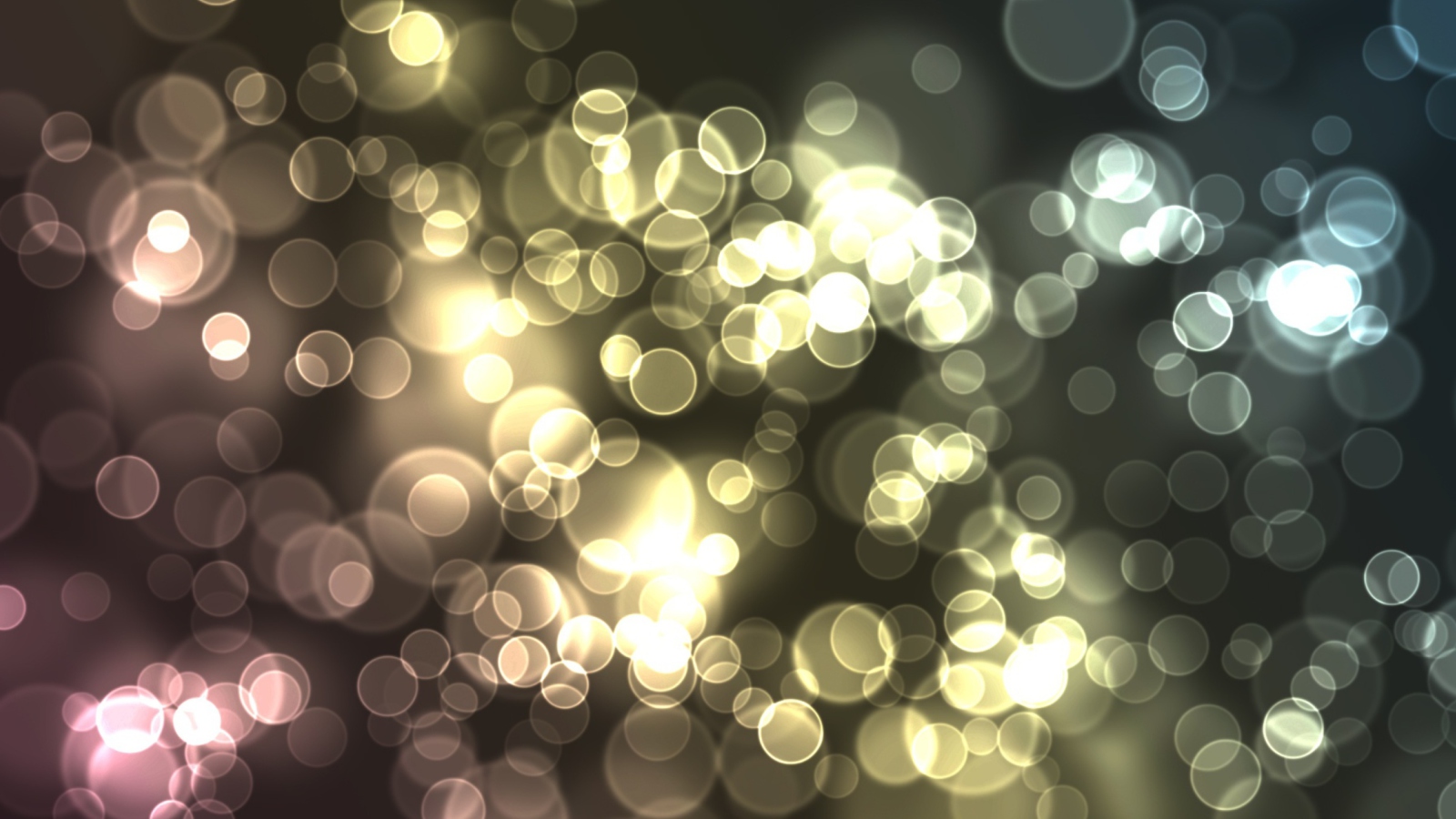 Abstract Light Bubbles screenshot #1 1600x900