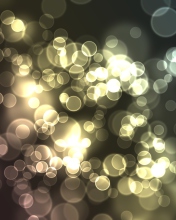 Fondo de pantalla Abstract Light Bubbles 176x220