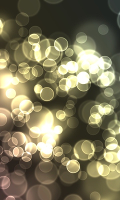 Abstract Light Bubbles screenshot #1 240x400