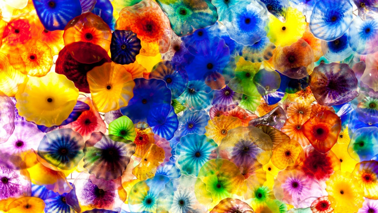 Das Colored Glass Wallpaper 1280x720