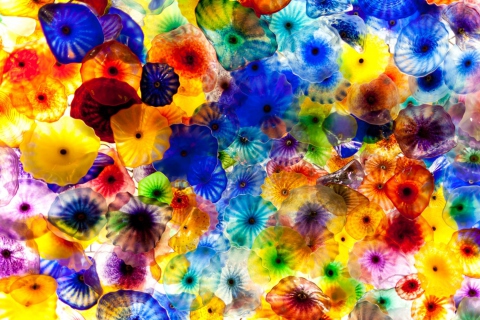 Das Colored Glass Wallpaper 480x320