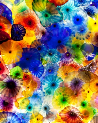 Colored Glass - Obrázkek zdarma pro Nokia N73