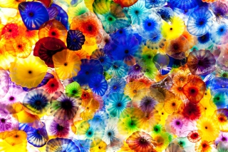 Colored Glass - Obrázkek zdarma pro Nokia XL