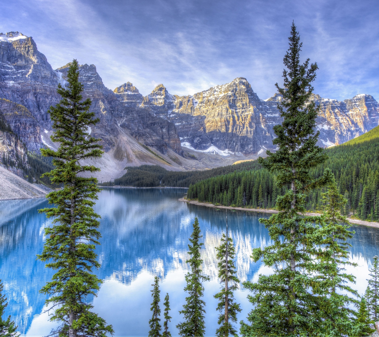 Fondo de pantalla Lake in National Park 1440x1280