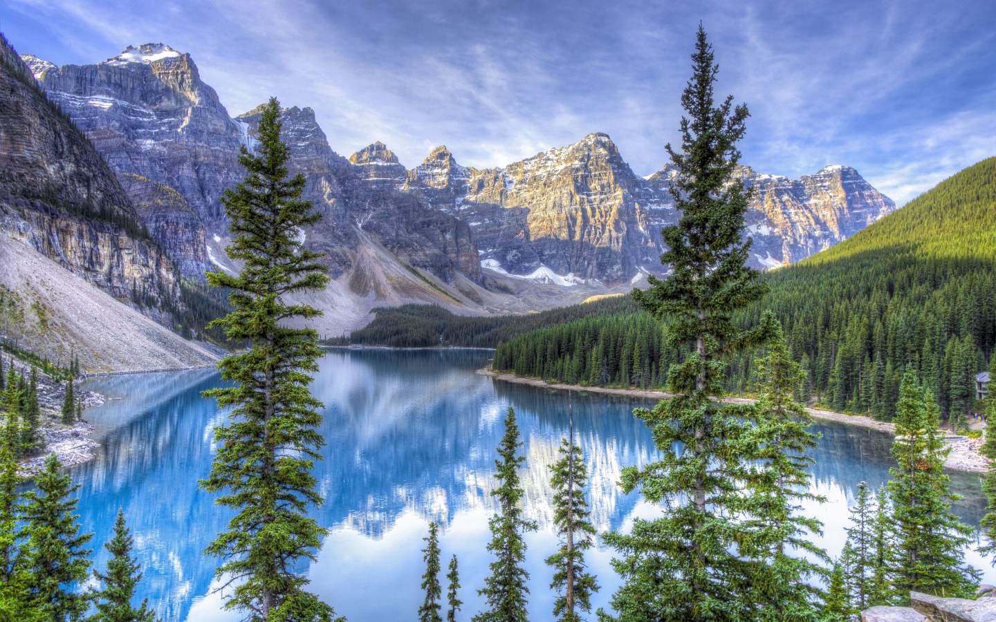 Fondo de pantalla Lake in National Park 1440x900