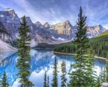 Sfondi Lake in National Park 220x176