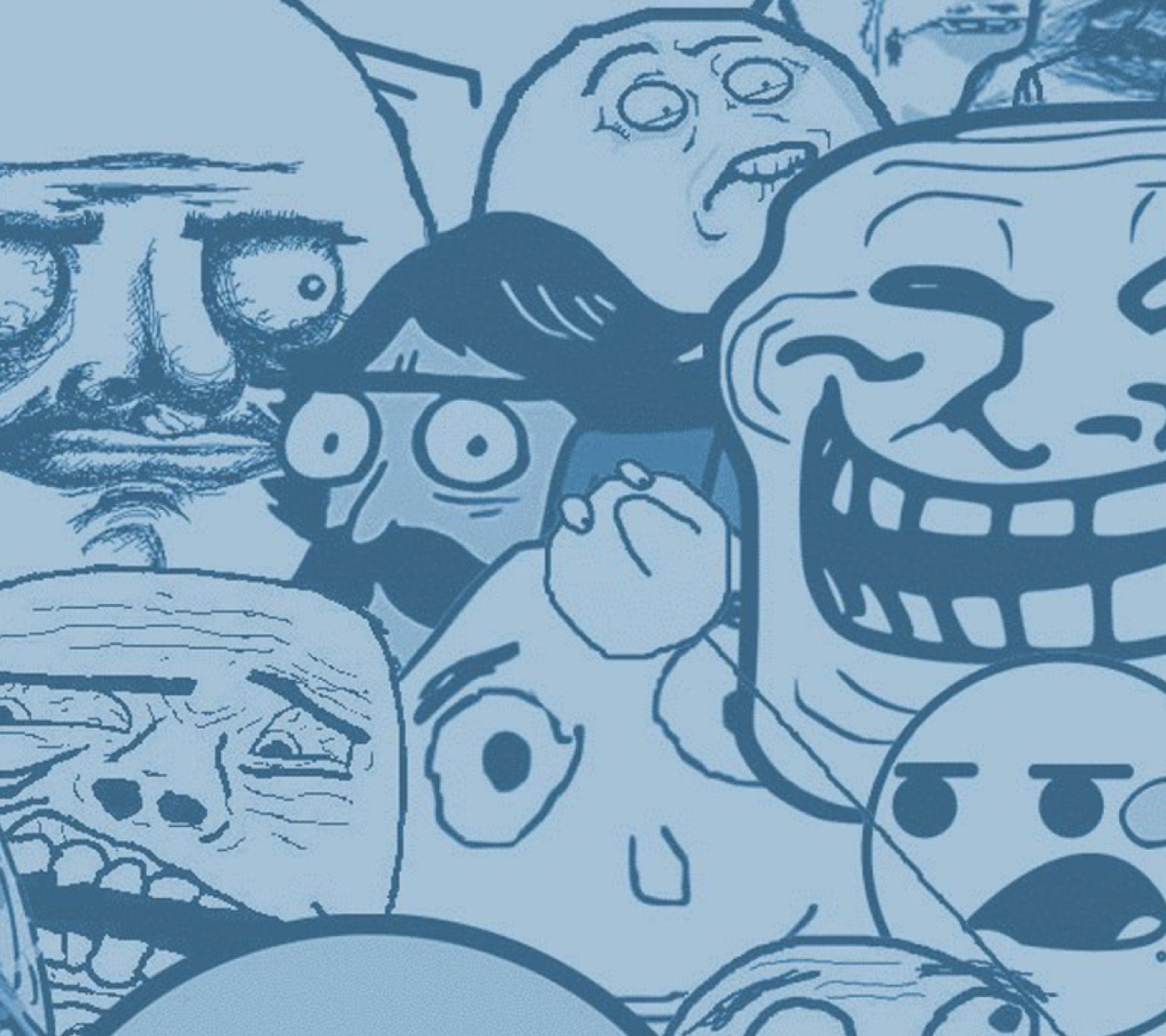 Rage Comics wallpaper 1440x1280