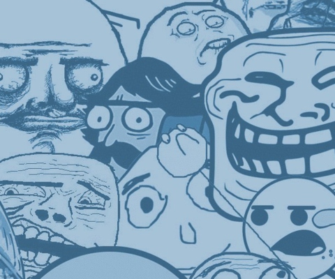 Rage Comics wallpaper 480x400