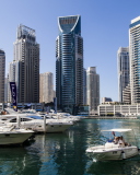 Fondo de pantalla United Arab Emirates, Dubai, Wispy Marina 128x160